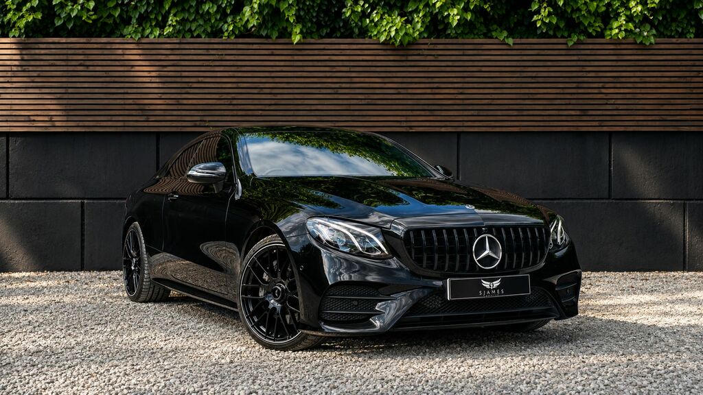 Mercedes-Benz E Class 2020 2.0 E220d Amg Line Premium Plus Coupe D WG20EVJ Black #2