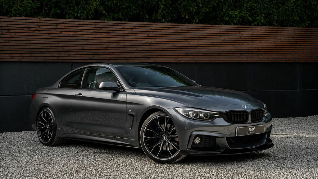 BMW 4 Series 2018 2.0 420I M Sport Convertible YH18KYU Grey #4