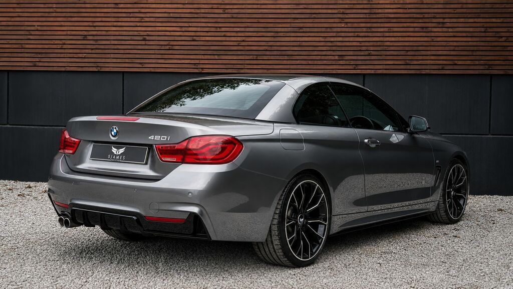 BMW 4 Series 2018 2.0 420I M Sport Convertible YH18KYU Grey #6