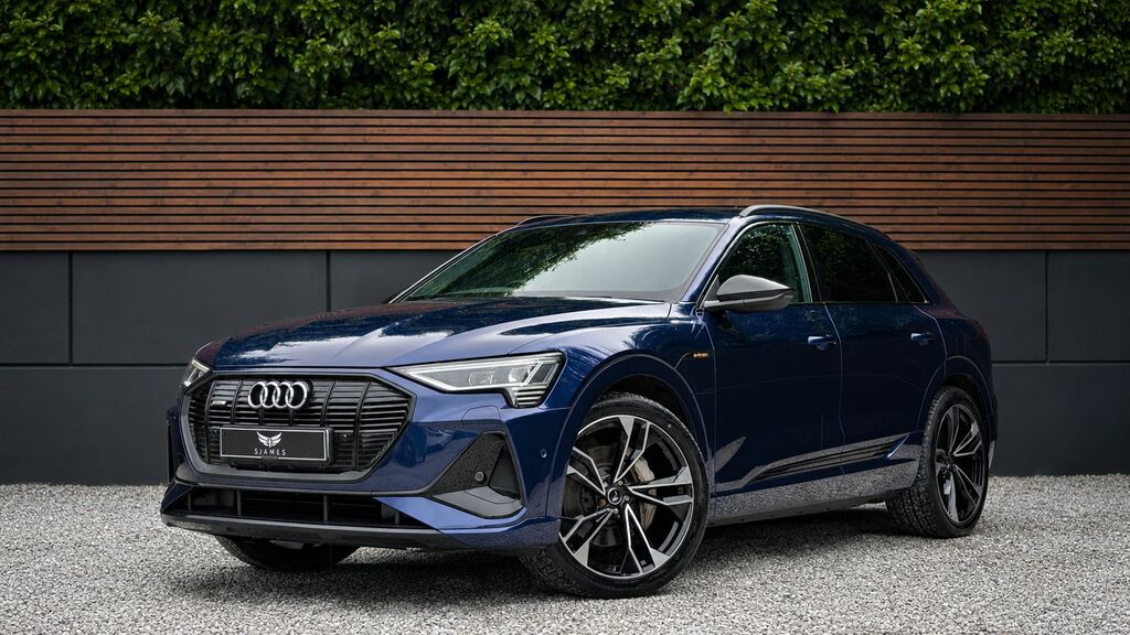 Audi E-tron 2021 55 Black Edition Suv Quattr Blue