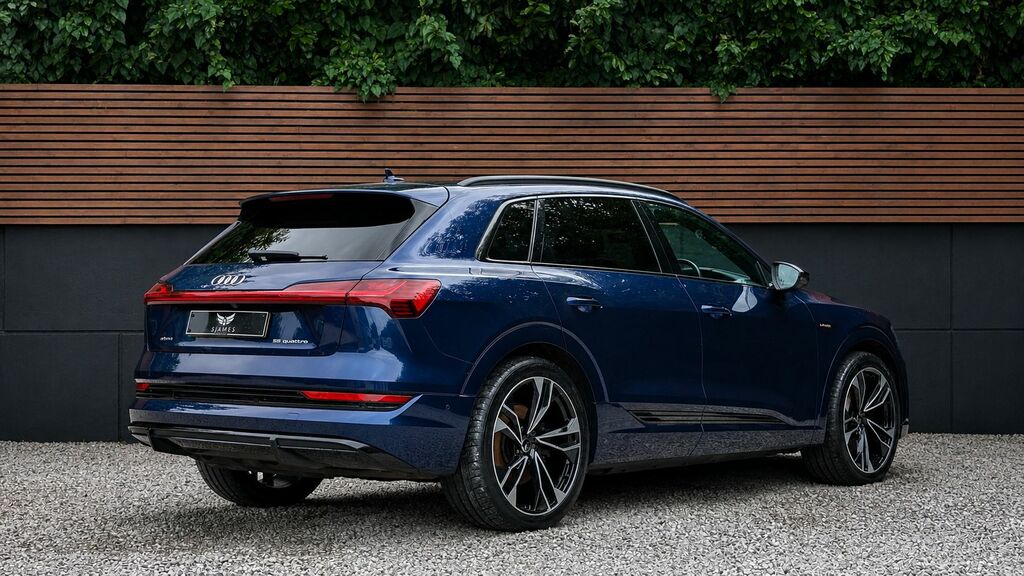 Audi E-tron 2021 55 Black Edition Suv Quattr NJ71HCX Blue #6