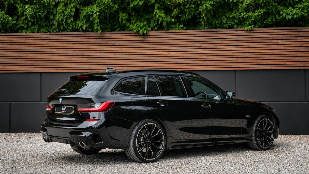 BMW 3 Series 2021 2.0 320I M Sport Touring Euro MA71YRG Black #6
