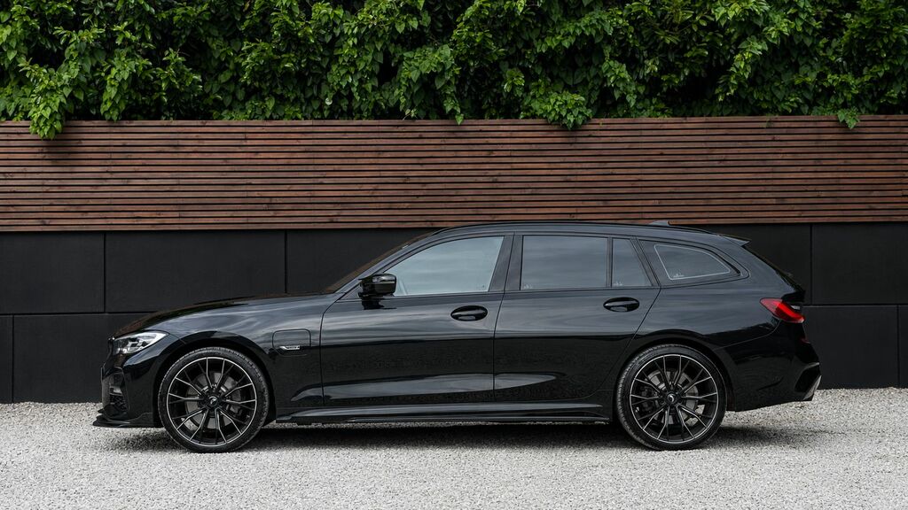 BMW 3 Series 2021 2.0 320I M Sport Touring Euro MA71YRG Black #4