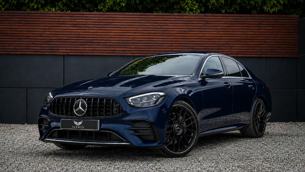 Mercedes-Benz E Class 2023 2.0 E220dh Mhev Amg Line Premium Saloon Blue