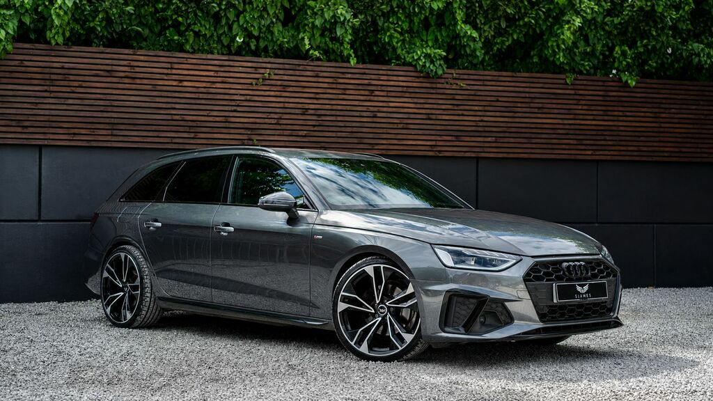 Audi A4 Avant 2021 2.0 Tfsi 35 Black Edition Estate S RJ71EZZ Grey #4