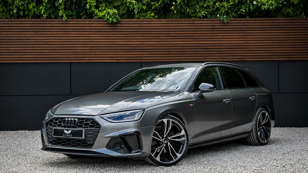 Audi A4 Avant 2021 2.0 Tfsi 35 Black Edition Estate S RJ71EZZ Grey