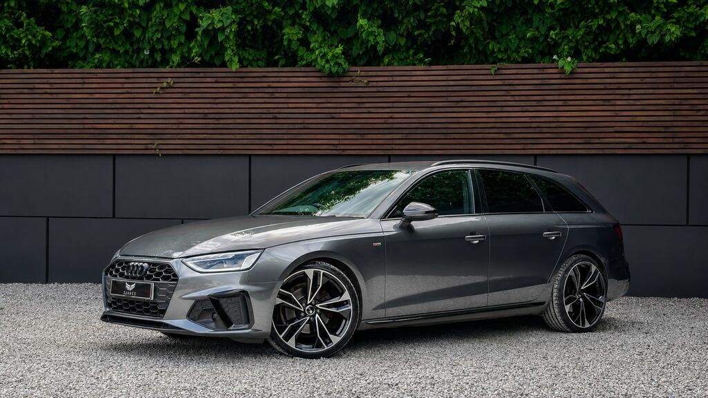 Audi A4 Avant 2021 2.0 Tfsi 35 Black Edition Estate S RJ71EZZ Grey #2