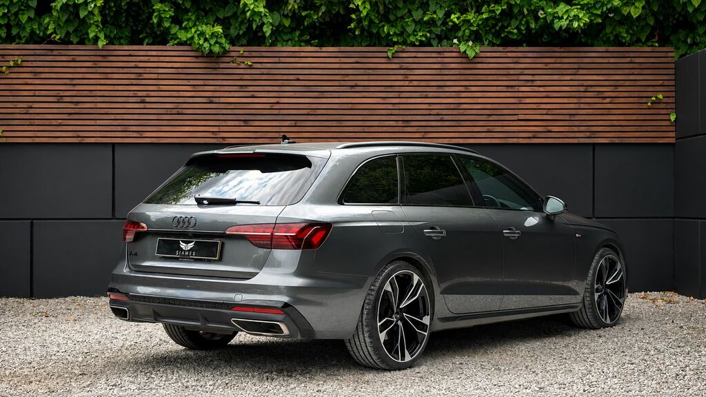 Audi A4 Avant 2021 2.0 Tfsi 35 Black Edition Estate S RJ71EZZ Grey #6