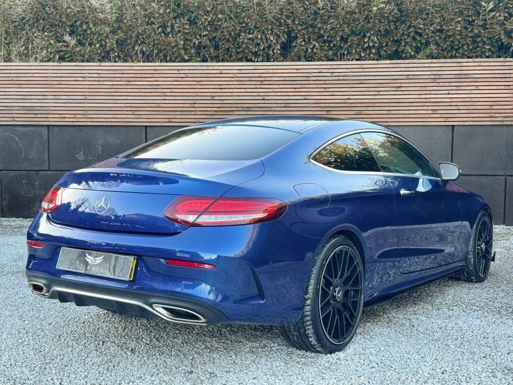 Mercedes-Benz C Class 2021 2.0 C220d Amg Line Edition Coupe G Blue #5