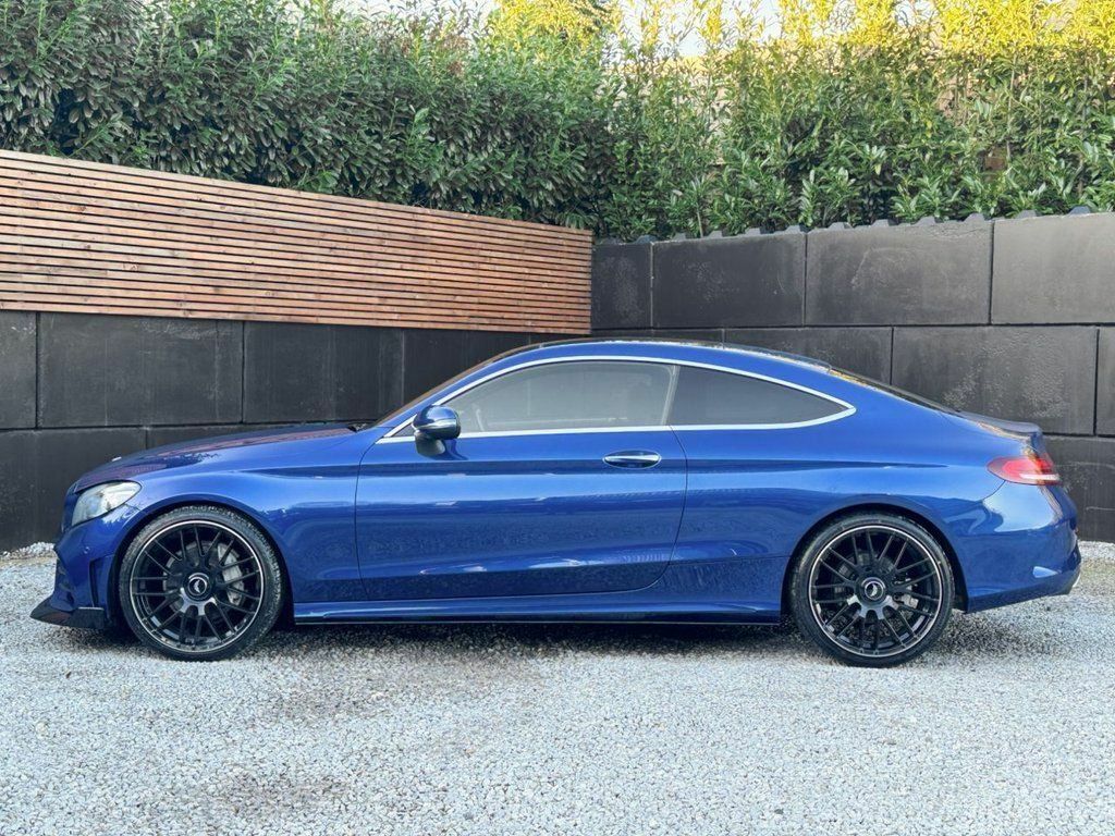 Mercedes-Benz C Class 2021 2.0 C220d Amg Line Edition Coupe G Blue #4