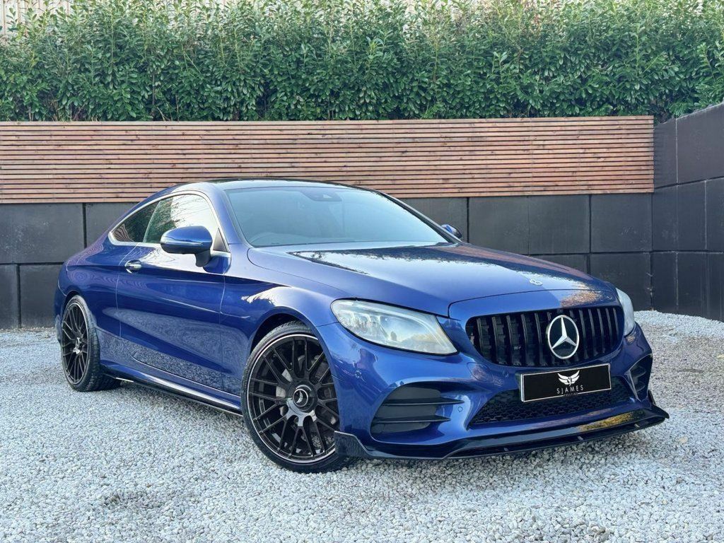 Mercedes-Benz C Class 2021 2.0 C220d Amg Line Edition Coupe G Blue #3