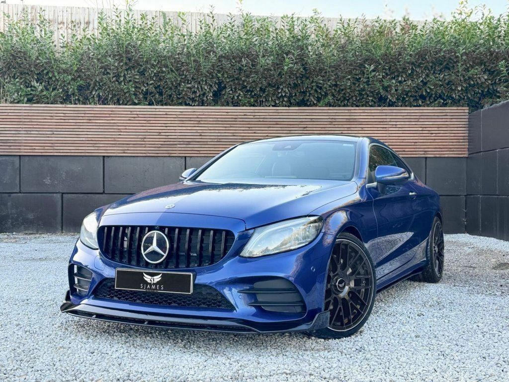 Mercedes-Benz C Class 2021 2.0 C220d Amg Line Edition Coupe G Blue