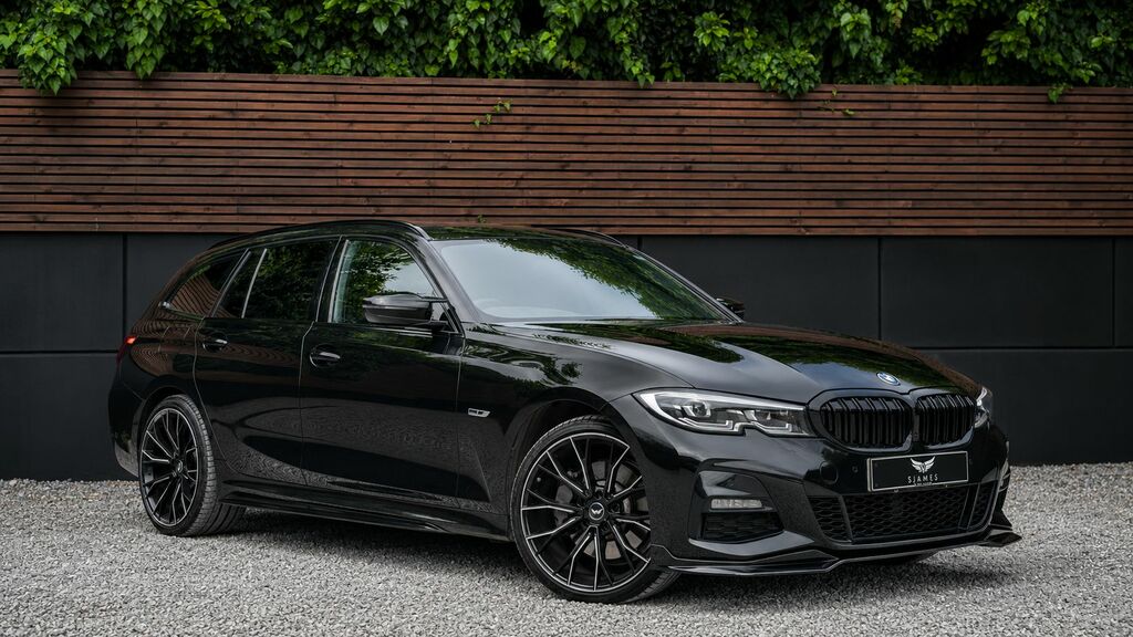 BMW 3 Series 2022 2.0 330E 12Kwh M Sport Touring Plu LE71KNA Black #3