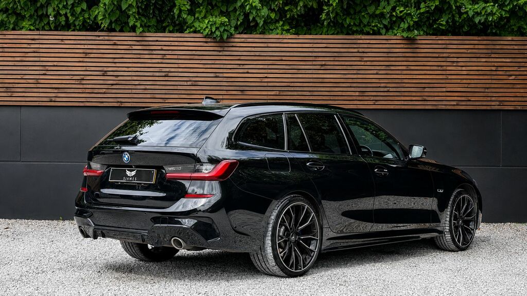 BMW 3 Series 2022 2.0 330E 12Kwh M Sport Touring Plu LE71KNA Black #6