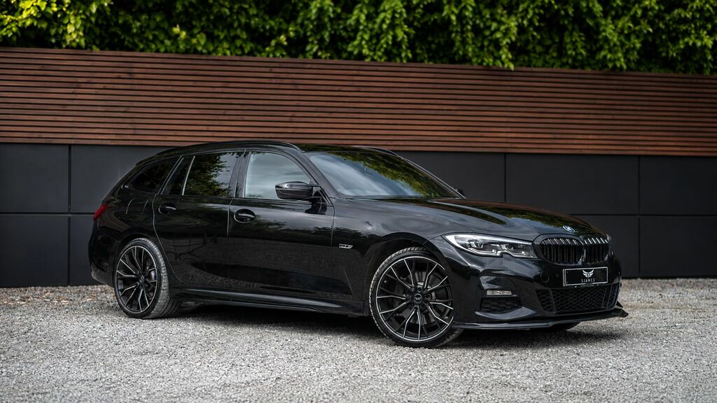 BMW 3 Series 2022 2.0 330E 12Kwh M Sport Touring Plu LE71KNA Black #4