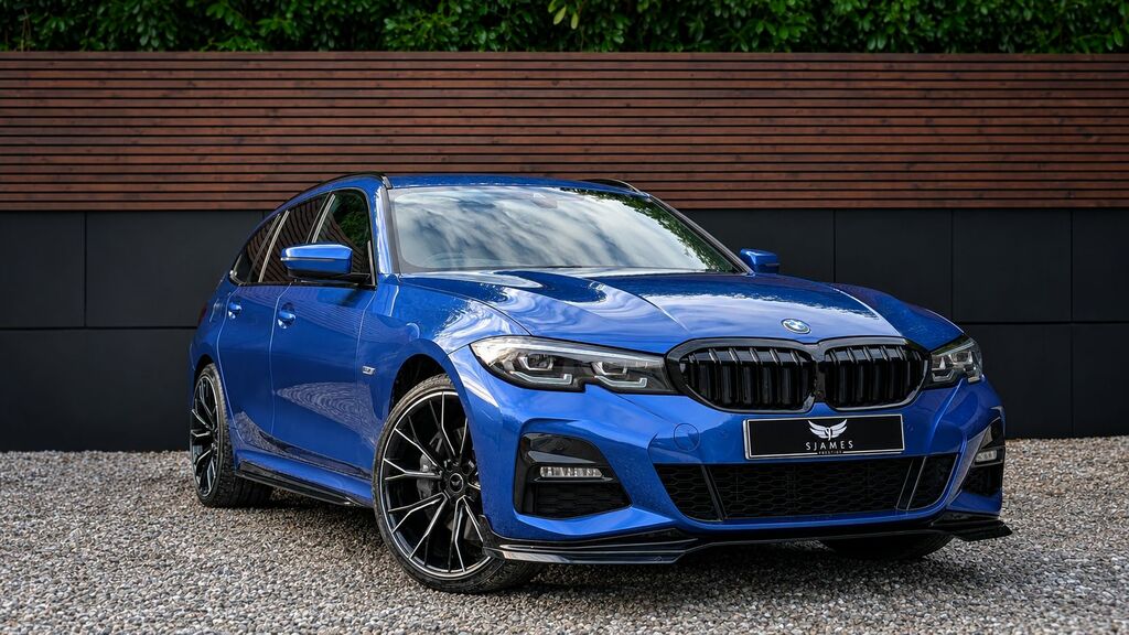 BMW 3 Series 2022 2.0 330E 12Kwh M Sport Touring Plu KS71HHD Blue #3