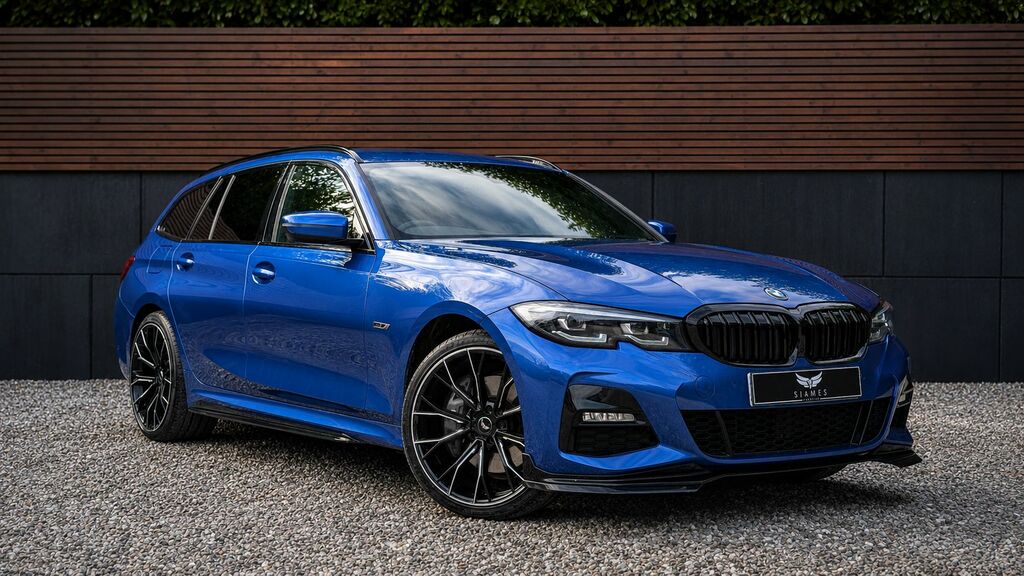 BMW 3 Series 2022 2.0 330E 12Kwh M Sport Touring Plu KS71HHD Blue #4