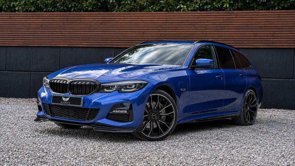 BMW 3 Series 2022 2.0 330E 12Kwh M Sport Touring Plu KS71HHD Blue #2