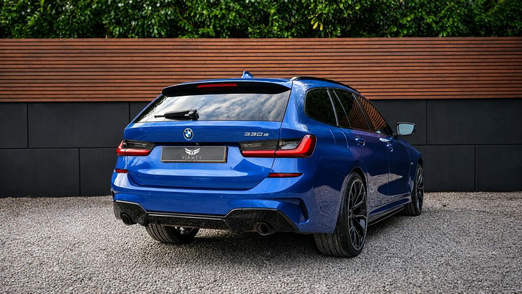 BMW 3 Series 2022 2.0 330E 12Kwh M Sport Touring Plu KS71HHD Blue #6