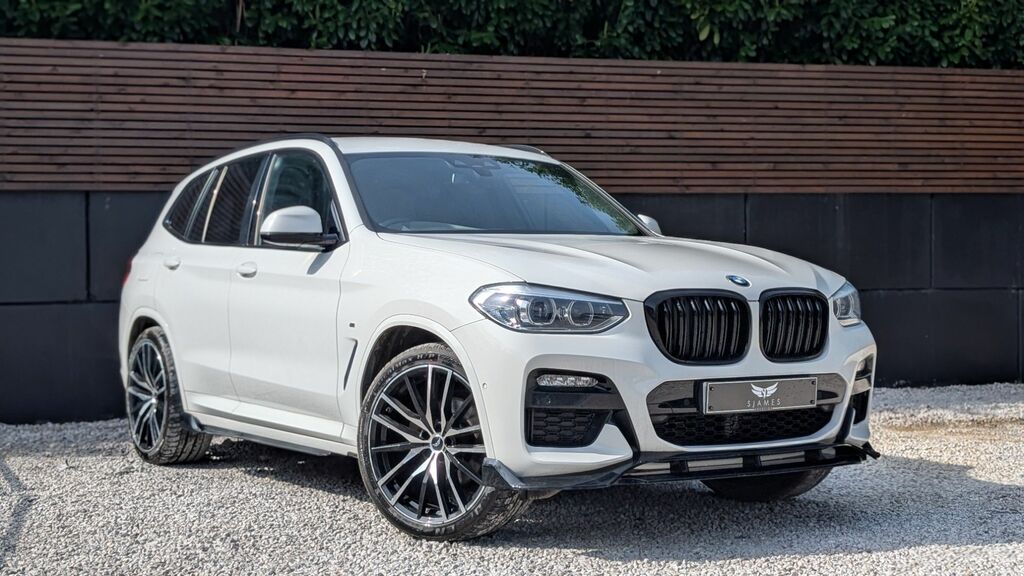 BMW X3 2019 2.0 20D M Sport Suv Xdrive Eu FV69TBU White #3