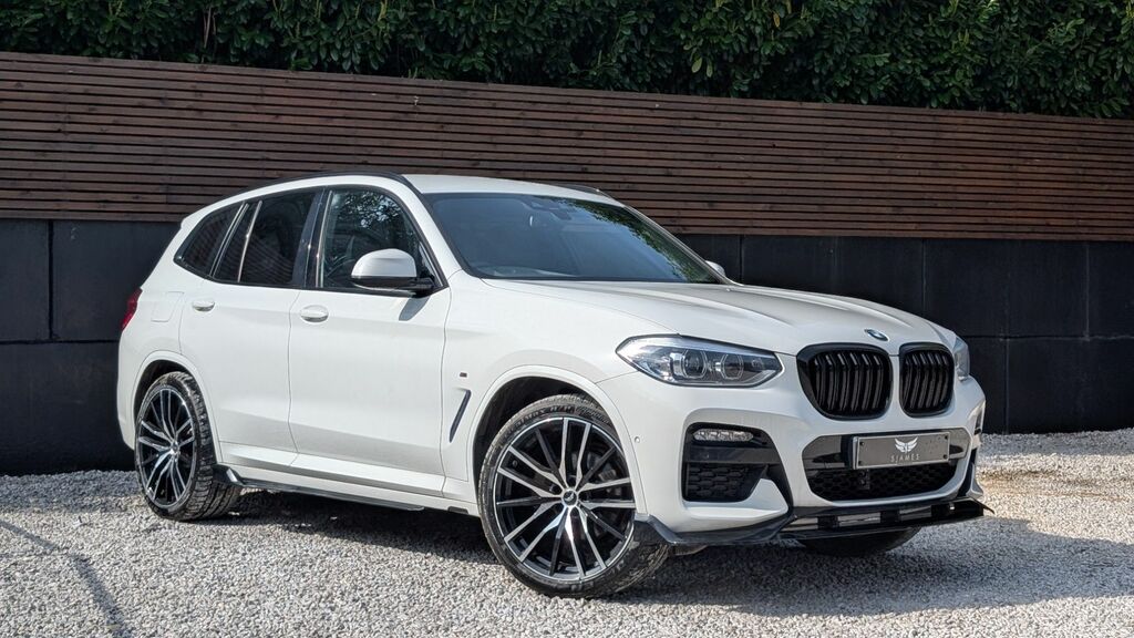 BMW X3 2019 2.0 20D M Sport Suv Xdrive Eu FV69TBU White #4