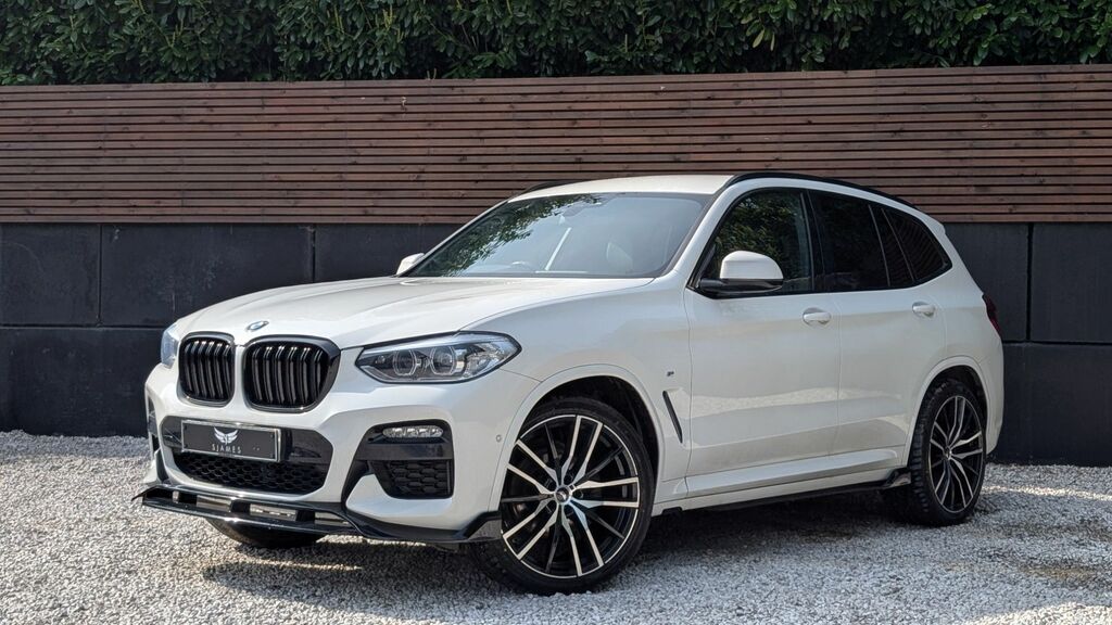 BMW X3 2019 2.0 20D M Sport Suv Xdrive Eu FV69TBU White #2