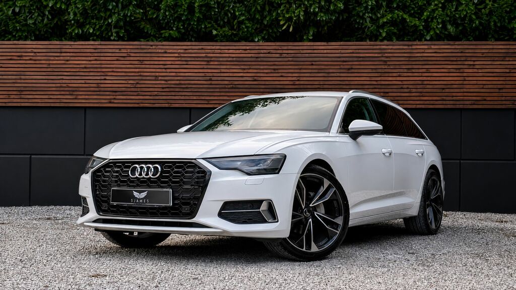 Audi A6 Avant 2019 2.0 Tdi 40 Sport Estate S Tronic E White