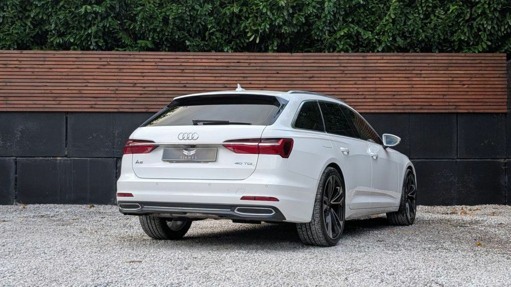 Audi A6 Avant 2019 2.0 Tdi 40 Sport Estate S Tronic E White #6
