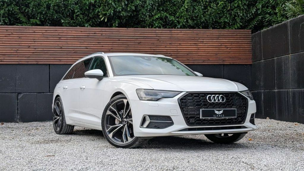 Audi A6 Avant 2019 2.0 Tdi 40 Sport Estate S Tronic E White #3