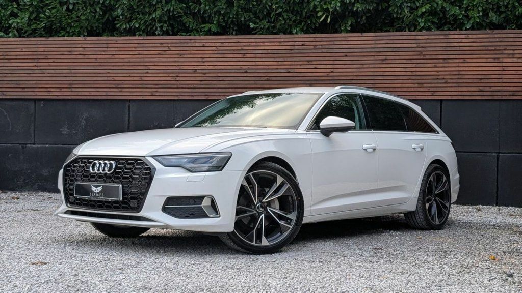 Audi A6 Avant 2019 2.0 Tdi 40 Sport Estate S Tronic E White #2
