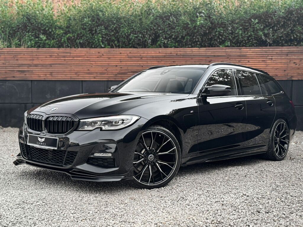 BMW 3 Series 2021 2.0 330E 12Kwh M Sport Touring Plu Black #2