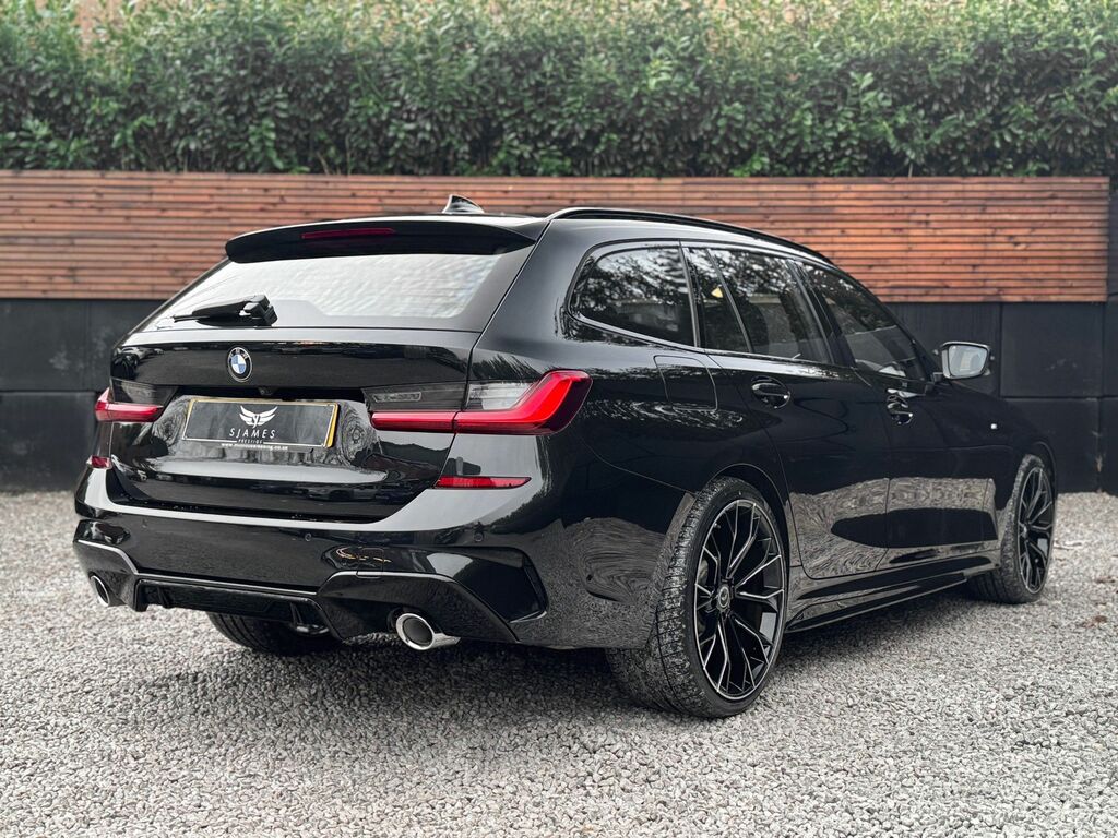 BMW 3 Series 2021 2.0 330E 12Kwh M Sport Touring Plu Black #4