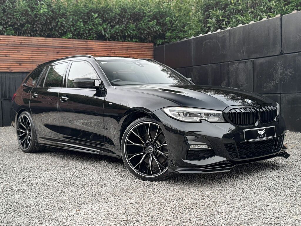 BMW 3 Series 2021 2.0 330E 12Kwh M Sport Touring Plu Black #3