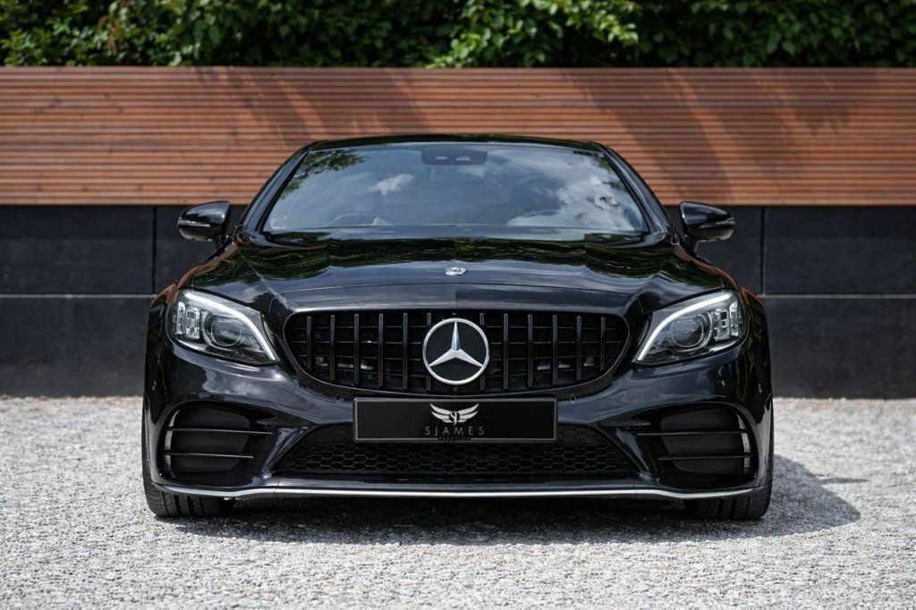 Mercedes-Benz C Class 2019 1.5 C200 Mhev Amg Line Coupe G-tro Black #2