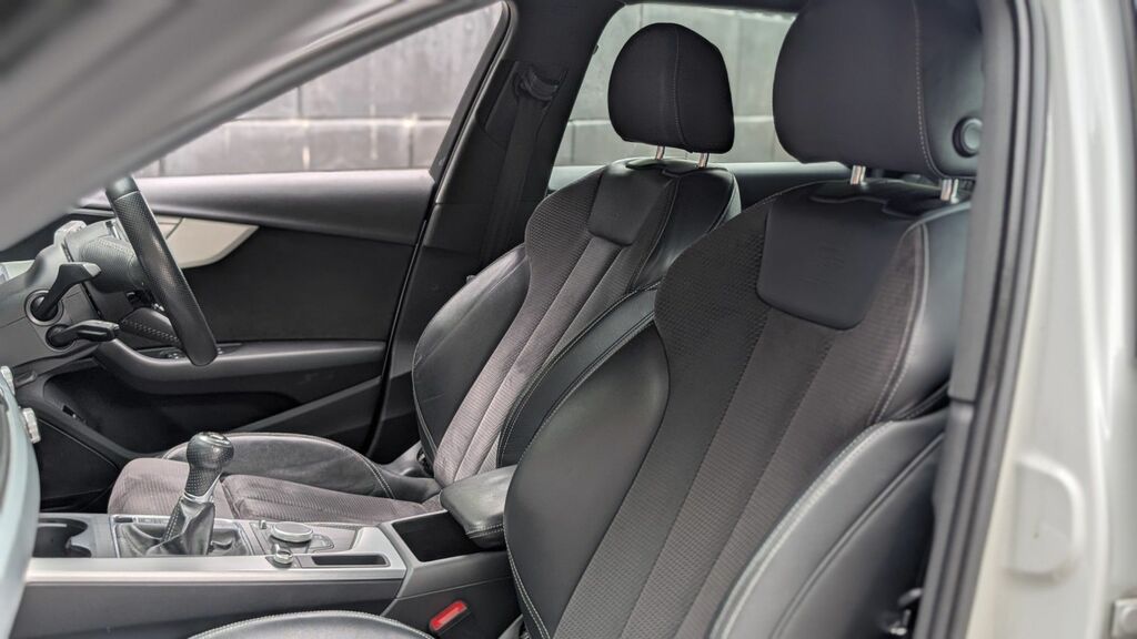 Audi A4 Avant 2019 2.0 Tfsi 35 S Line Estate E White #4