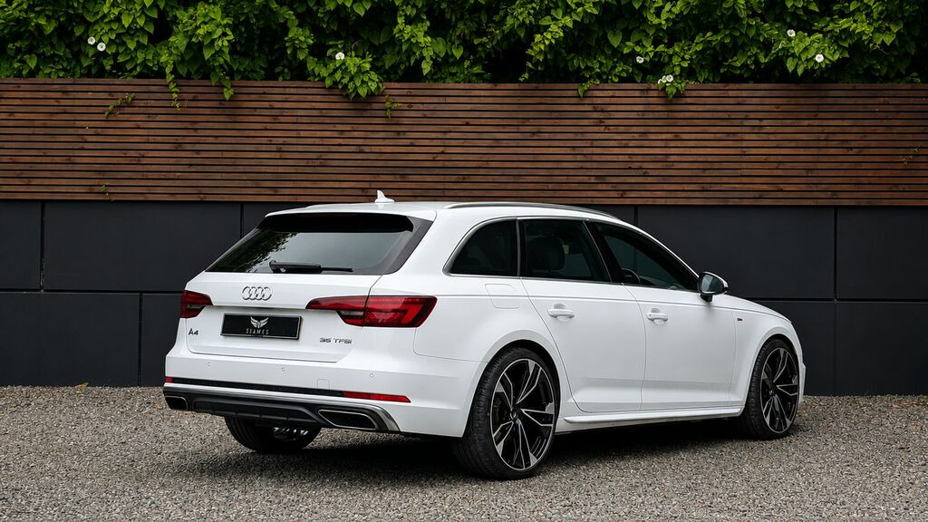 Audi A4 Avant 2019 2.0 Tfsi 35 S Line Estate E White #6