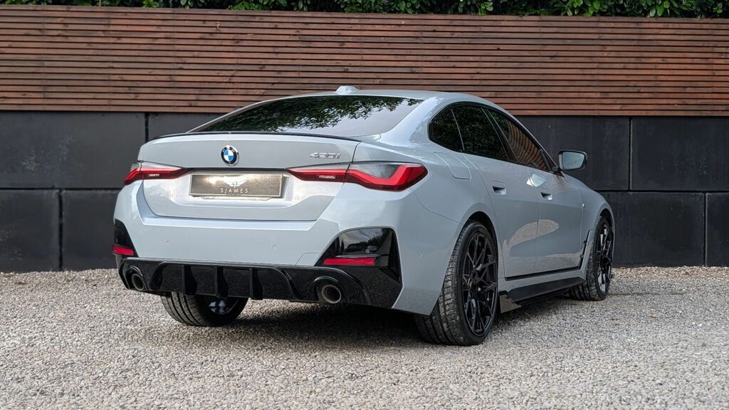 BMW 4 Series Gran Coupe 2022 2.0 420I M Sport Hatchback Eu Grey #6