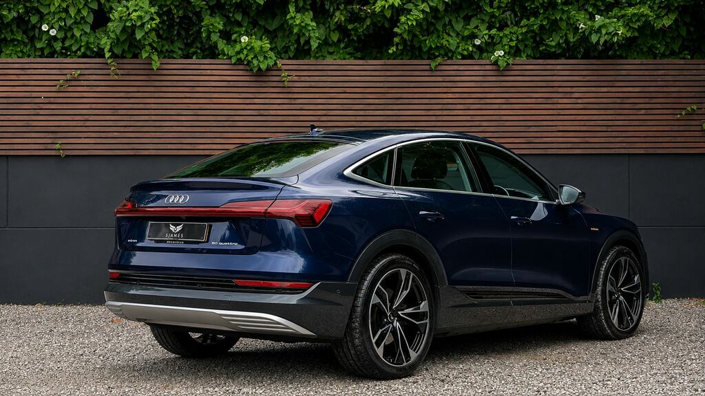 Audi E-tron 2022 50 Technik Sportback Quattr Blue #6