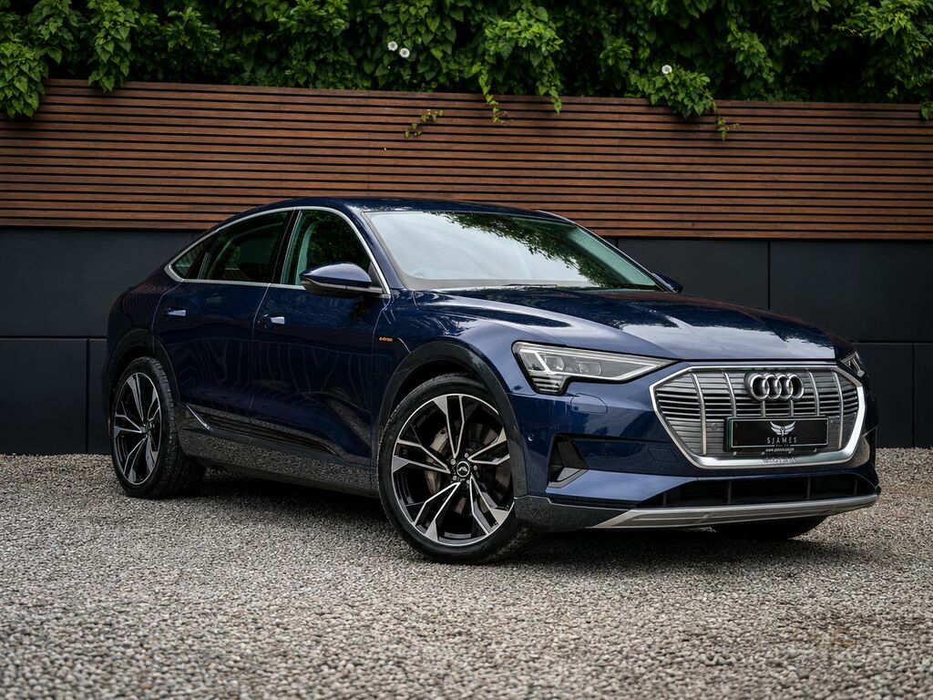 Audi E-tron 2022 50 Technik Sportback Quattr Blue #3