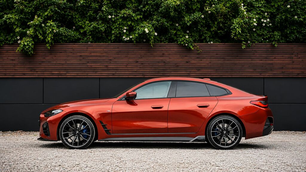 BMW 4 Series Gran Coupe 2021 2.0 420I M Sport Hatchback Eu RE71UYK Orange #5