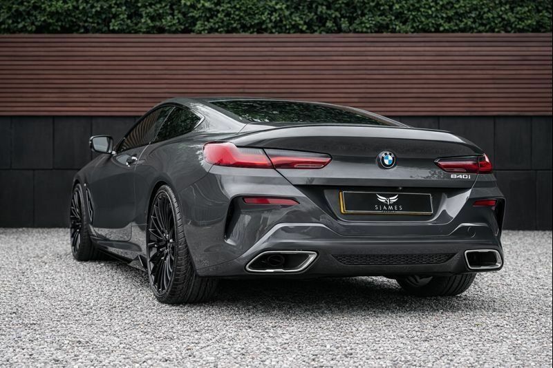 BMW 8 Series Gran Coupe Saloon Black #8