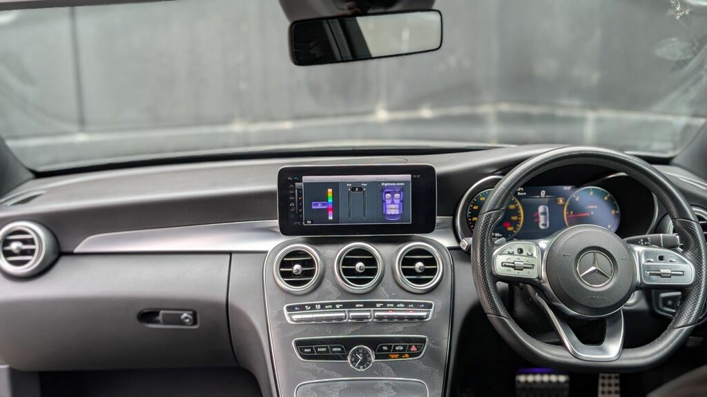 Mercedes-Benz C Class 2020 2.0 C300d Amg Line Edition Premium Saloon 4 SG70YNF Black #6