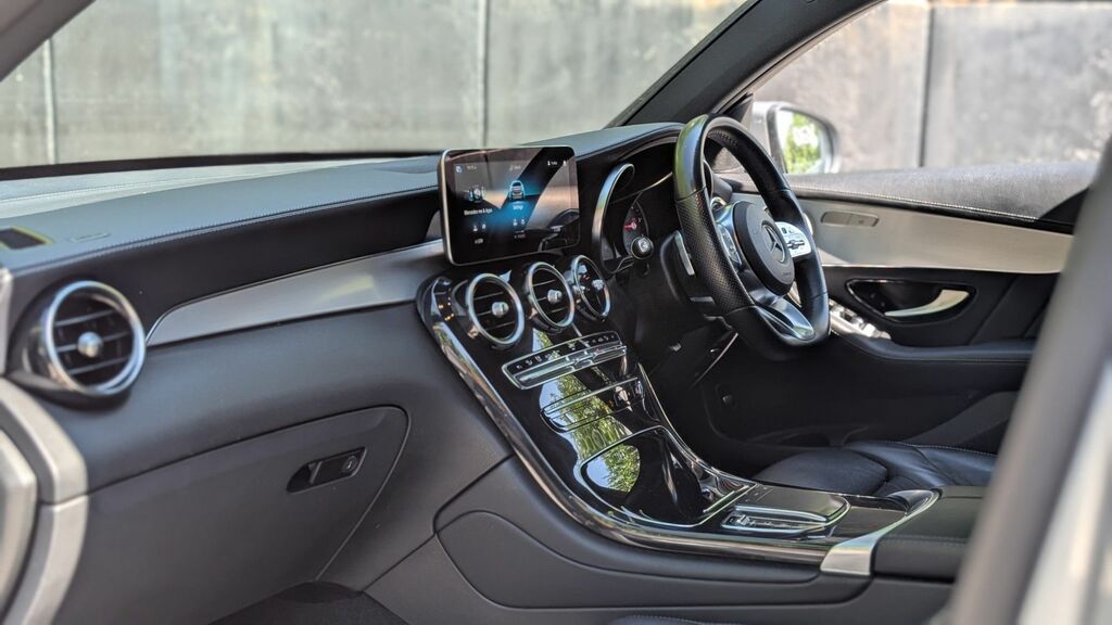 Mercedes-Benz GLC Class 2022 2.0 Glc220d Amg Line Coupe G-troni BU22LSF Silver #3