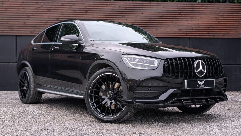 Mercedes-Benz GLC Class 2019 2.0 Glc220d Amg Line Coupe G-troni Black #5