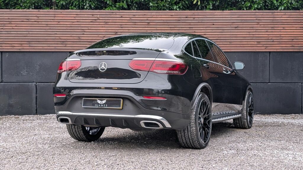 Mercedes-Benz GLC Class 2019 2.0 Glc220d Amg Line Coupe G-troni LG69FWZ Black #6
