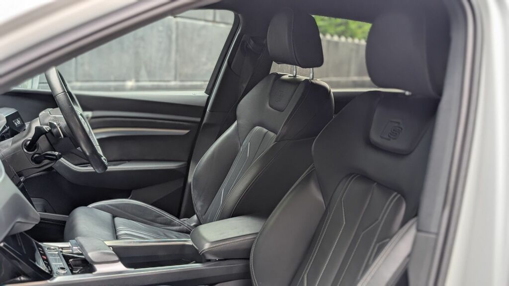 Audi E-tron 2021 55 S Line Sportback Quattro White #5