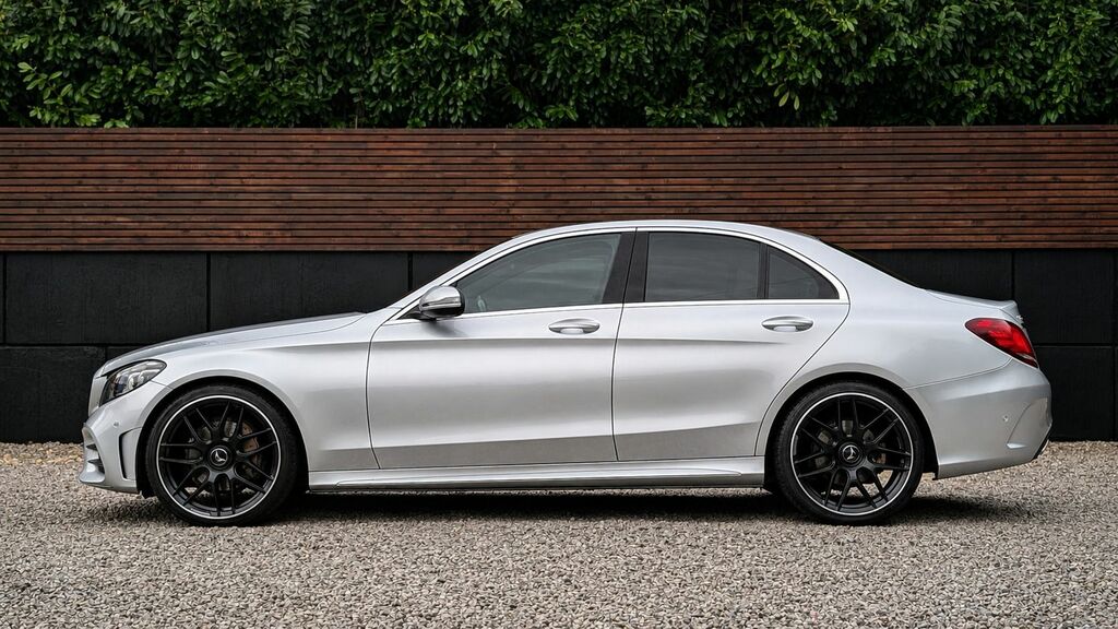 Mercedes-Benz C Class 2020 2.0 C220d Amg Line Premium Saloon Diese Silver #5