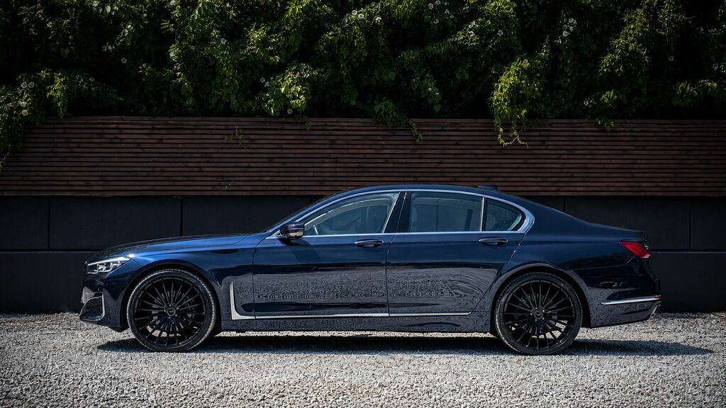 BMW 7 Series 730D Mht M Sport Blue #5