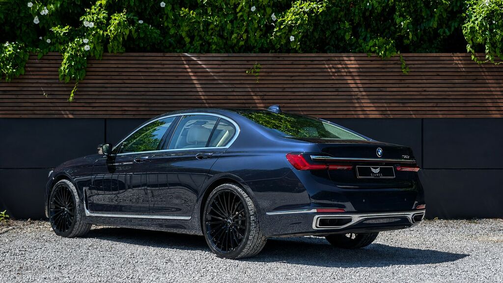BMW 7 Series 730D Mht M Sport Blue #8