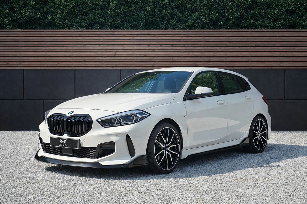 BMW 1 Series 2020 1.5 116D M Sport Hatchback Dct Eur YG70VJK White #2